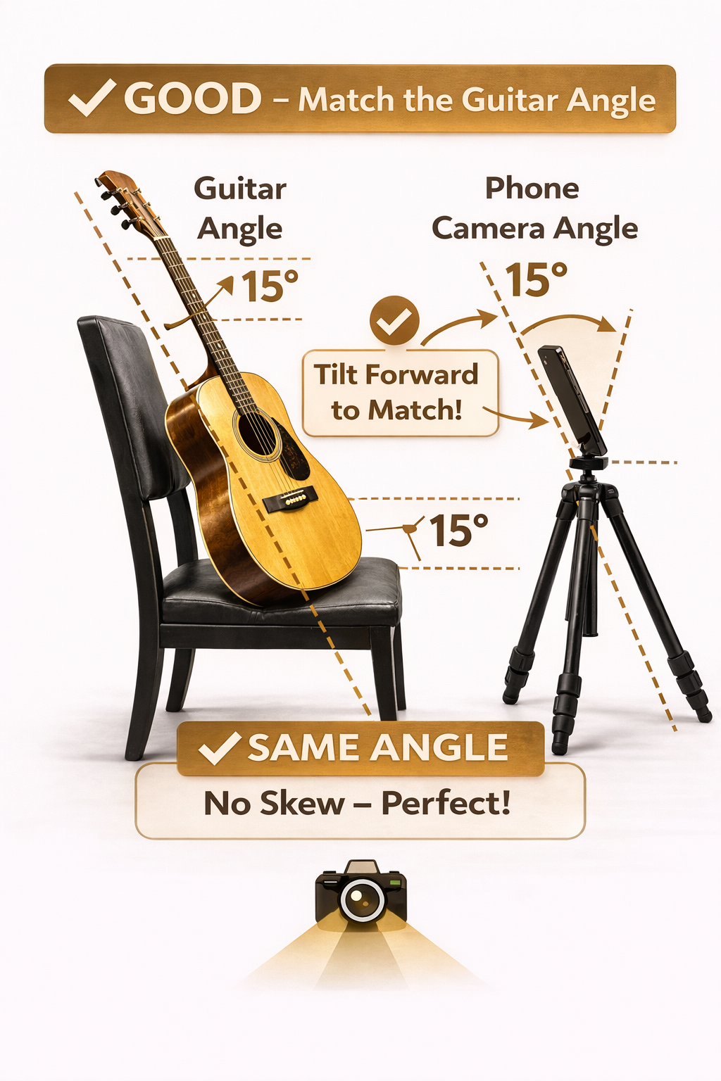 Good phone angle example